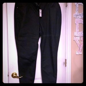 Dark blue skinny jeans high waist